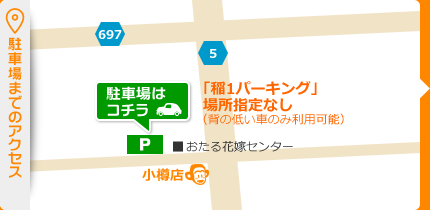 駐車場アクセス詳細MAP